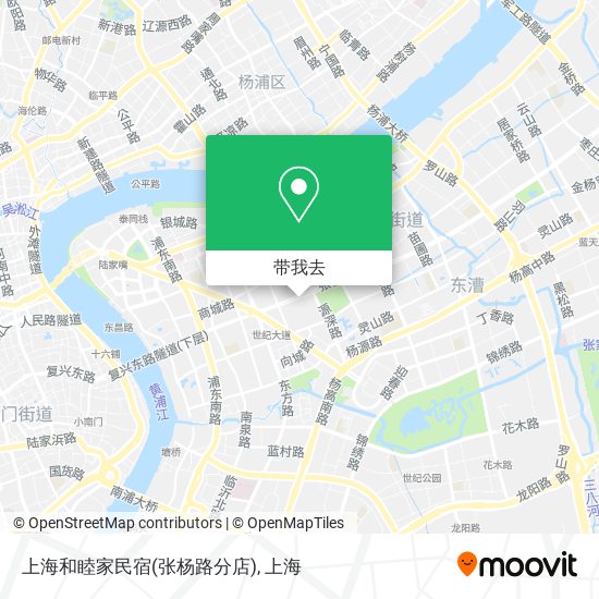 上海和睦家民宿(张杨路分店)地图