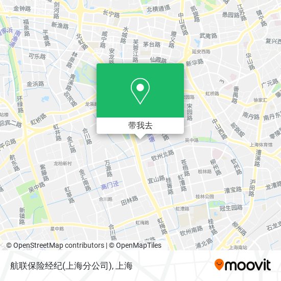 航联保险经纪(上海分公司)地图