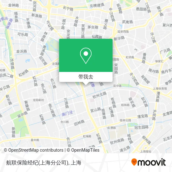 航联保险经纪(上海分公司)地图