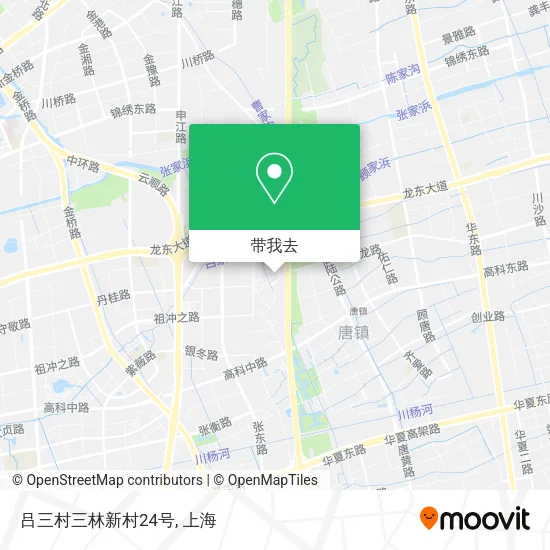 吕三村三林新村24号地图