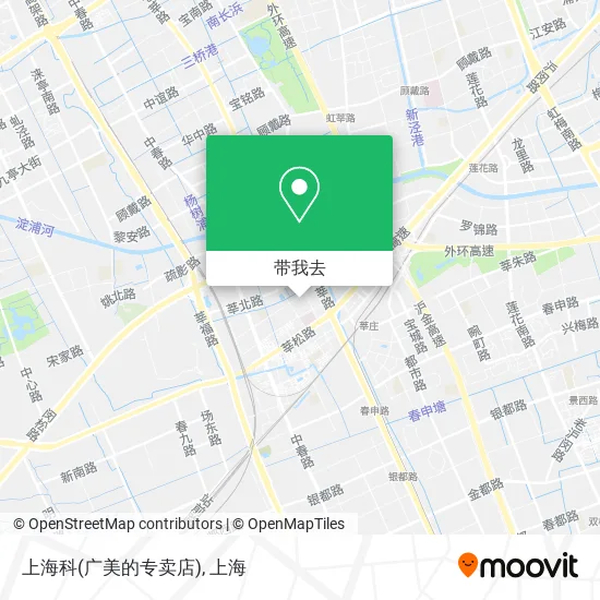 上海科(广美的专卖店)地图