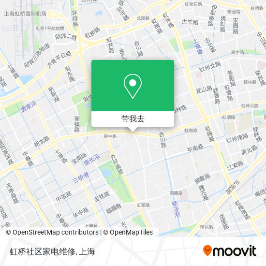 虹桥社区家电维修地图