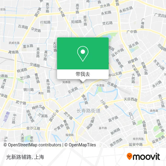 光新路辅路地图