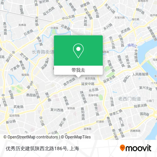 优秀历史建筑陕西北路186号地图