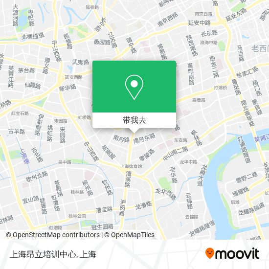 上海昂立培训中心地图