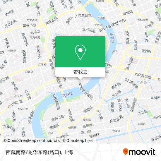 西藏南路/龙华东路(路口)地图