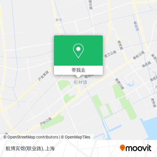 航博宾馆(联业路)地图