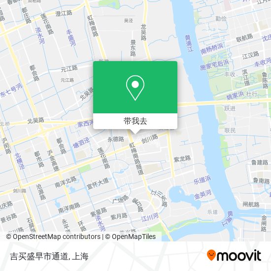 吉买盛早市通道地图