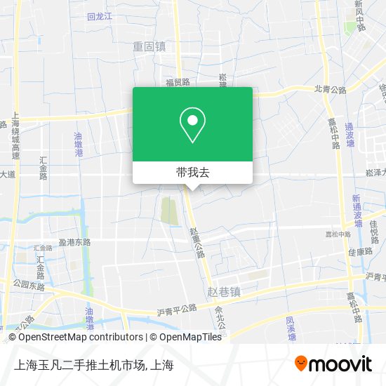 上海玉凡二手推土机市场地图