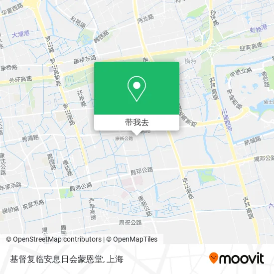 基督复临安息日会蒙恩堂地图