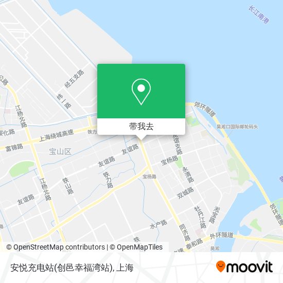 安悦充电站(创邑幸福湾站)地图
