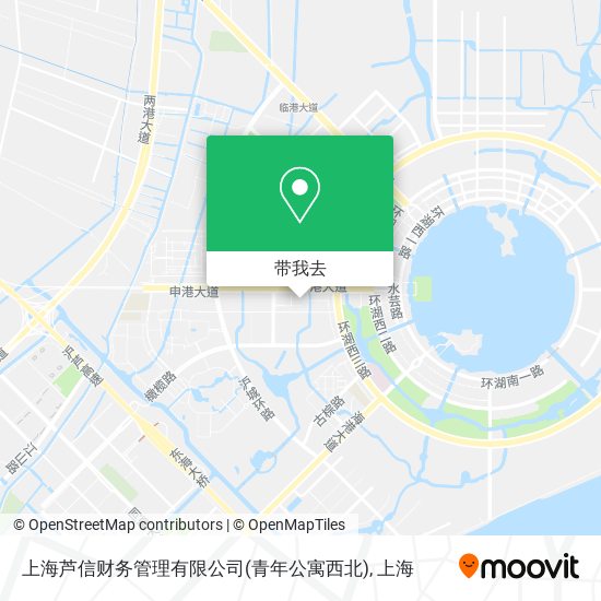 上海芦信财务管理有限公司(青年公寓西北)地图