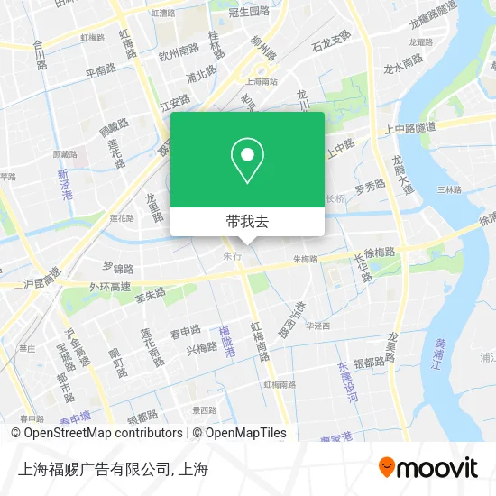 上海福赐广告有限公司地图