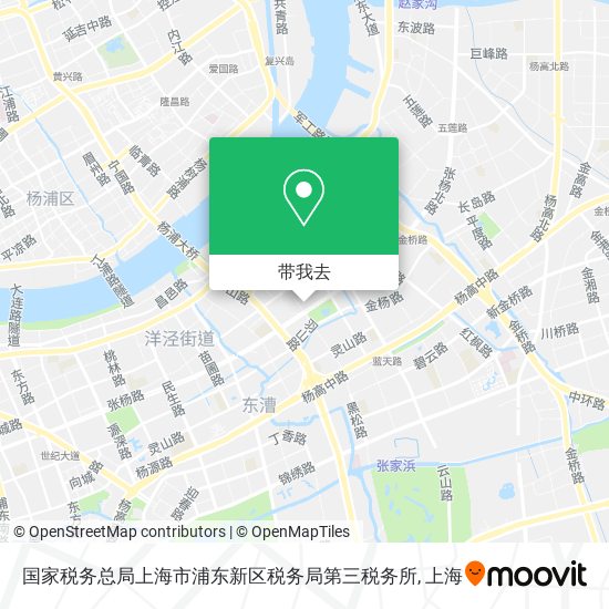 国家税务总局上海市浦东新区税务局第三税务所地图