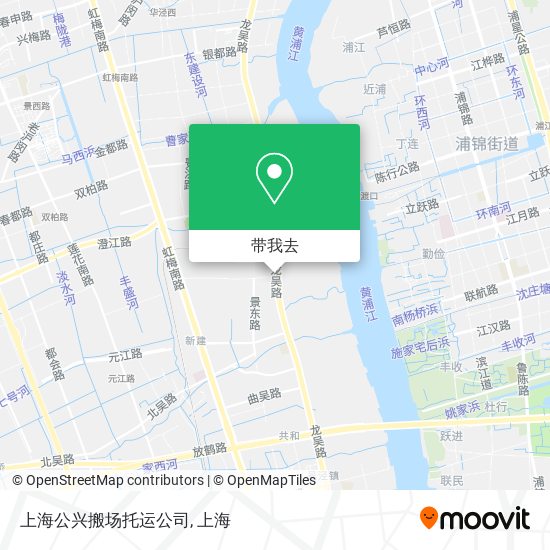 上海公兴搬场托运公司地图