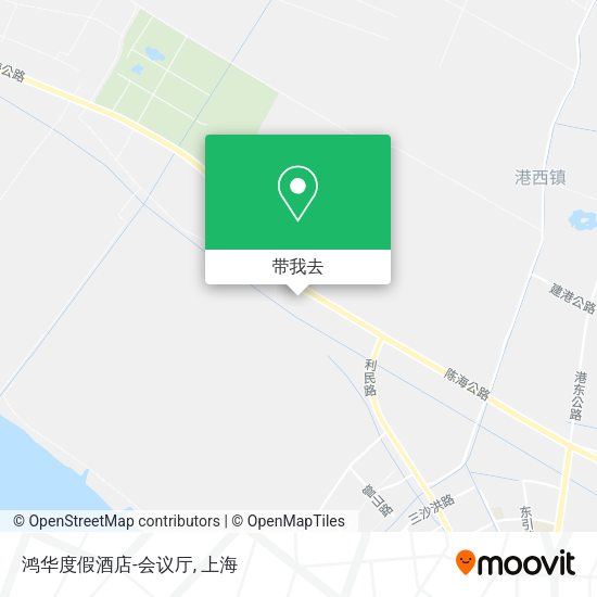 鸿华度假酒店-会议厅地图