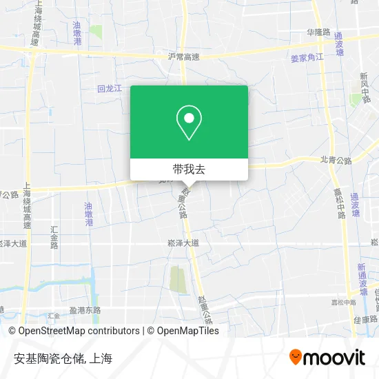 安基陶瓷仓储地图