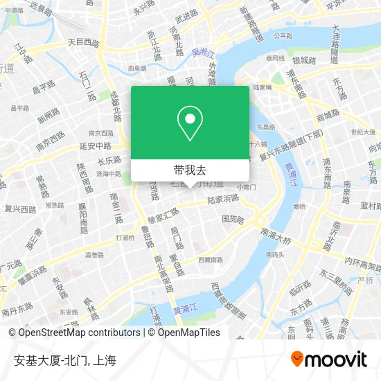 安基大厦-北门地图