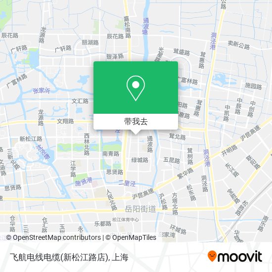 飞航电线电缆(新松江路店)地图