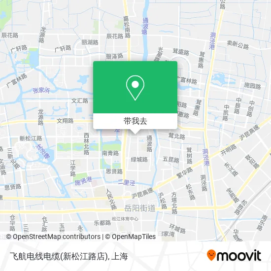 飞航电线电缆(新松江路店)地图