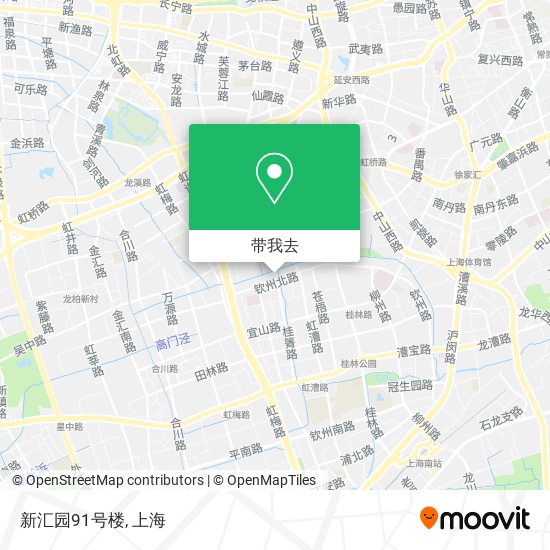 新汇园91号楼地图