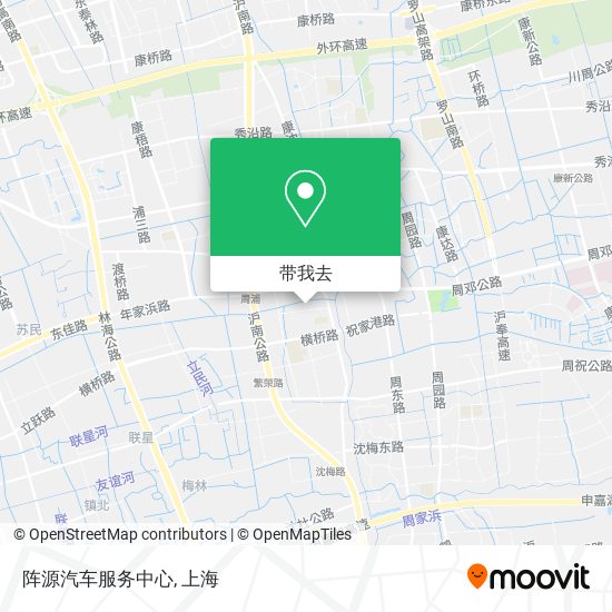 阵源汽车服务中心地图