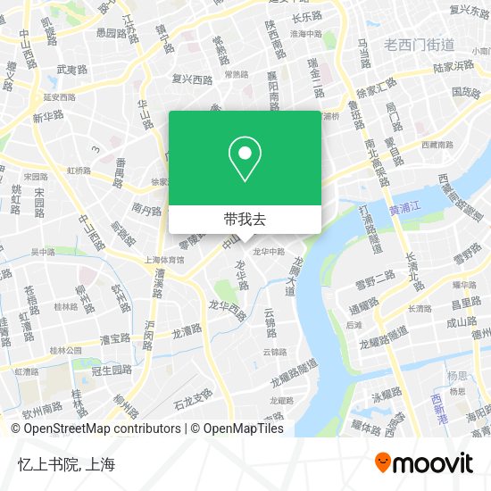 忆上书院地图