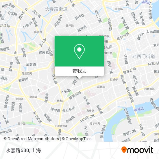 永嘉路630地图