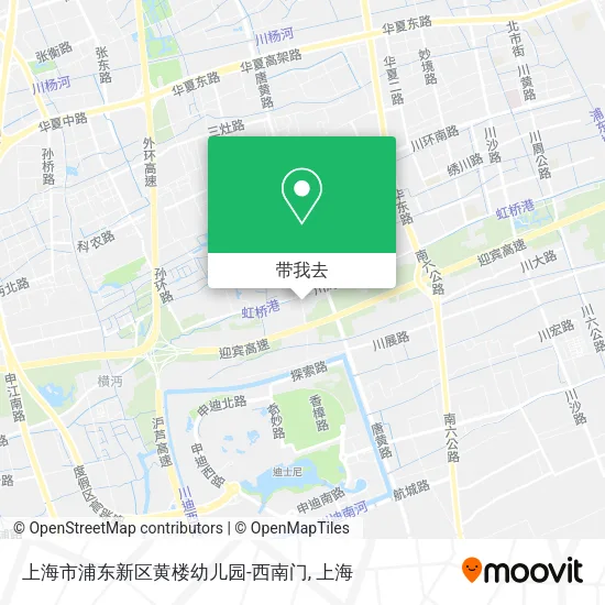 上海市浦东新区黄楼幼儿园-西南门地图