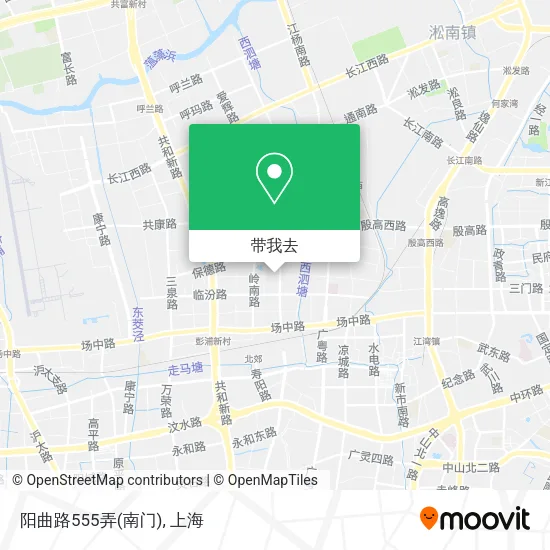 阳曲路555弄(南门)地图