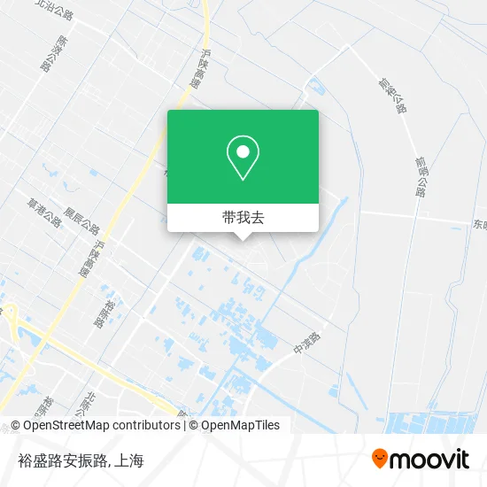 裕盛路安振路地图