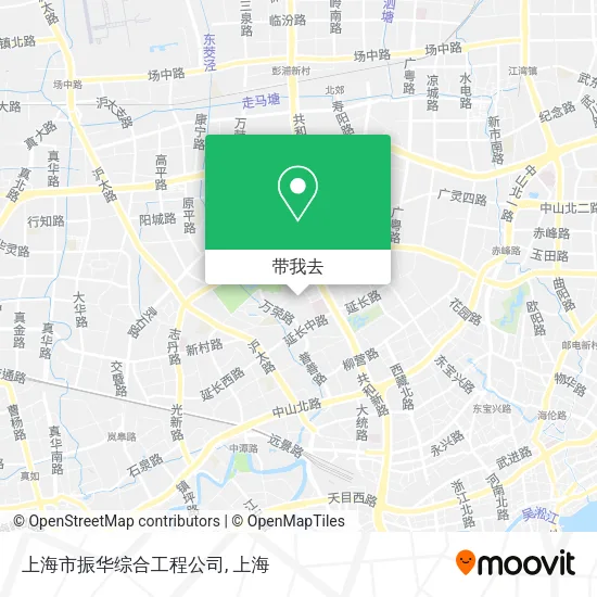 上海市振华综合工程公司地图