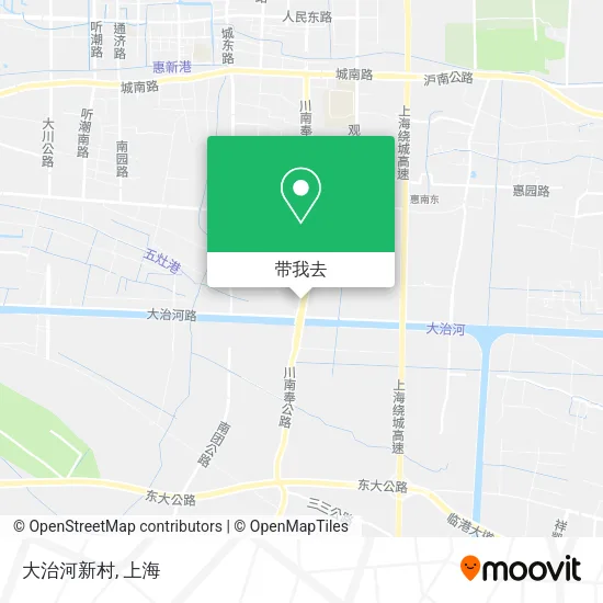 大治河新村地图