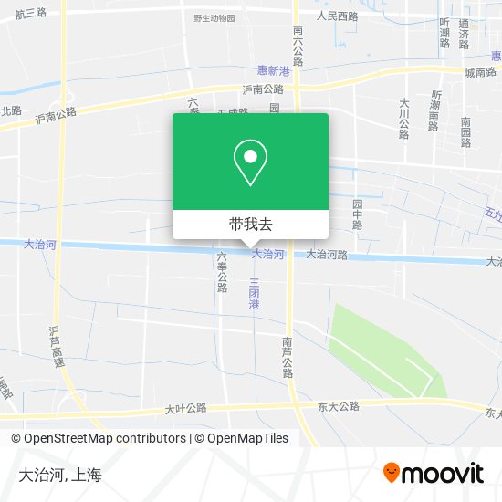 大治河地图