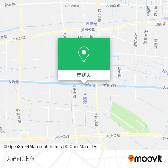 大治河地图