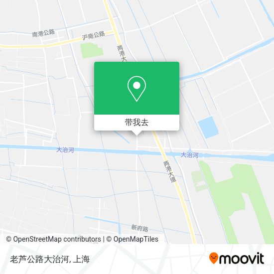 老芦公路大治河地图