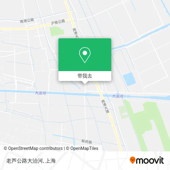 老芦公路大治河地图