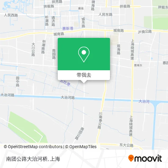 南团公路大治河桥地图