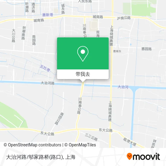大治河路/邬家路桥(路口)地图