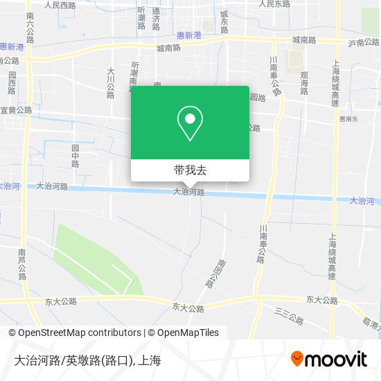 大治河路/英墩路(路口)地图