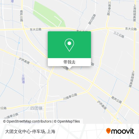 大团文化中心-停车场地图