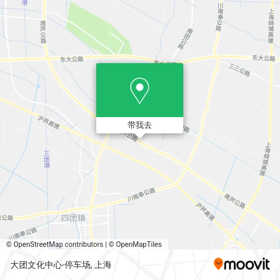 大团文化中心-停车场地图