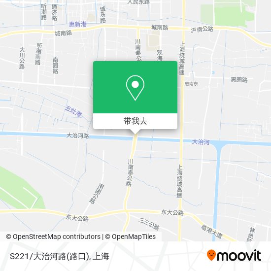 S221/大治河路(路口)地图