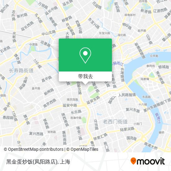 黑金蛋炒饭(凤阳路店)地图