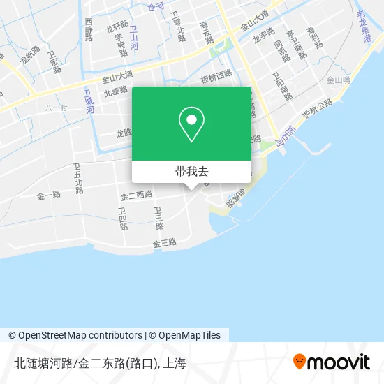 北随塘河路/金二东路(路口)地图