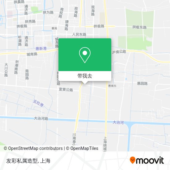 发彩私属造型地图