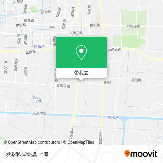 发彩私属造型地图