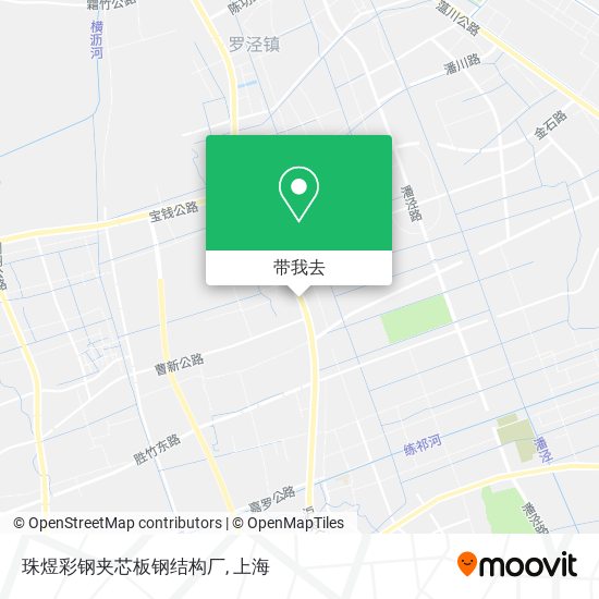 珠煜彩钢夹芯板钢结构厂地图