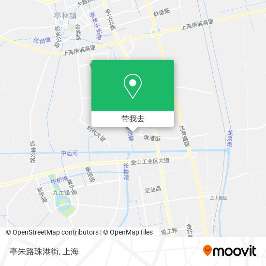 亭朱路珠港街地图