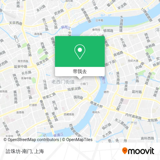 詥珠坊-南门地图